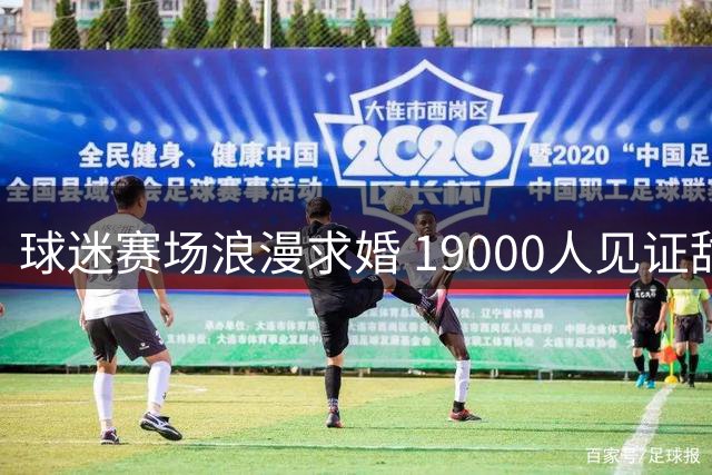 球迷赛场浪漫求婚 19000人见证甜蜜爱情